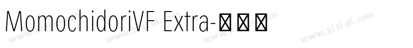 MomochidoriVF Extra字体转换 MomochidoriVF Extra字体转换